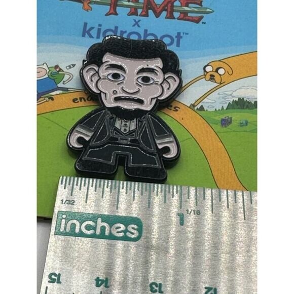 Adventure Time X Kidrobot Abraham Lincoln Enamel Pin - Picture 3 of 4